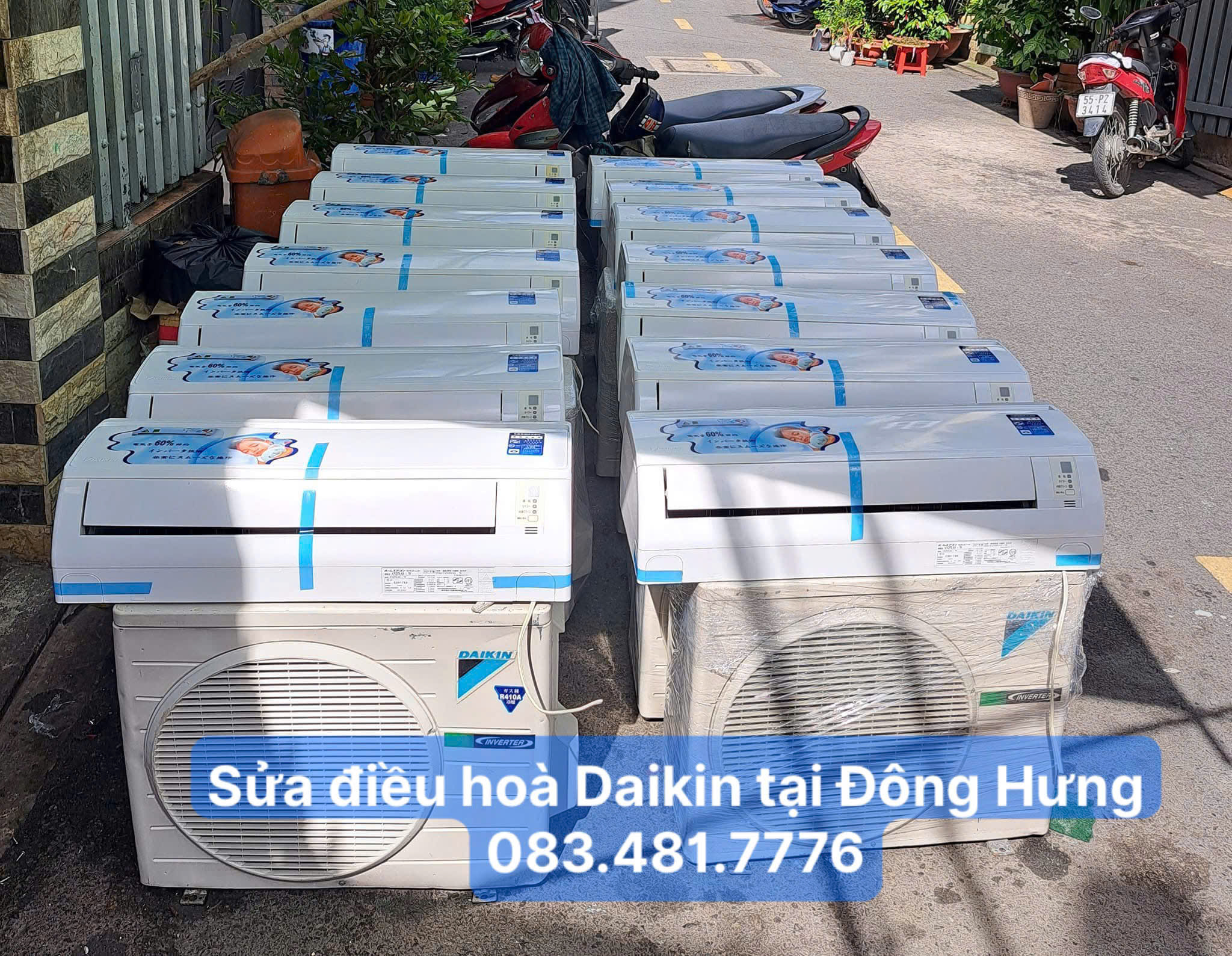 Sửa điều hòa Daikin tại nhà Đông Hưng 
