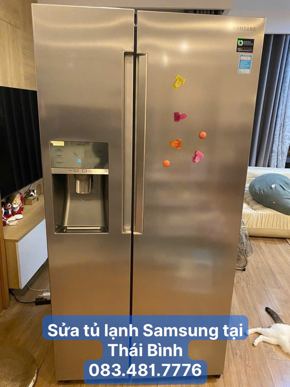 Thợ sửa tủ lạnh Samsung tại Thái Bình