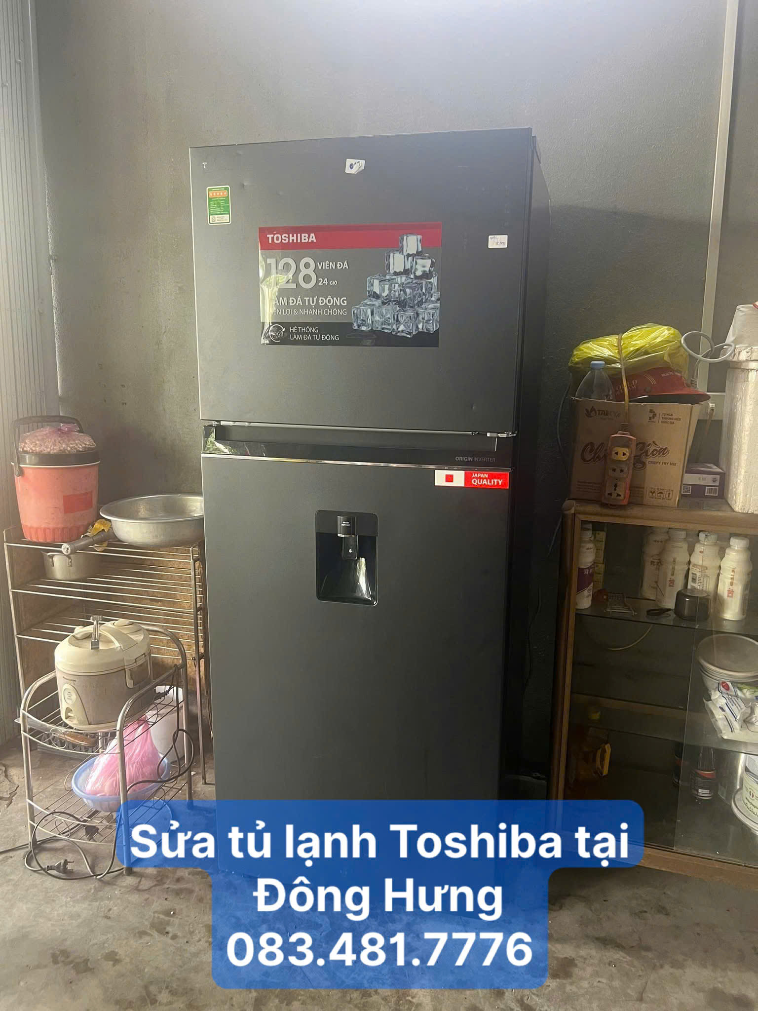 Thợ sửa tủ lạnh Toshiba tại Đông Hưng 