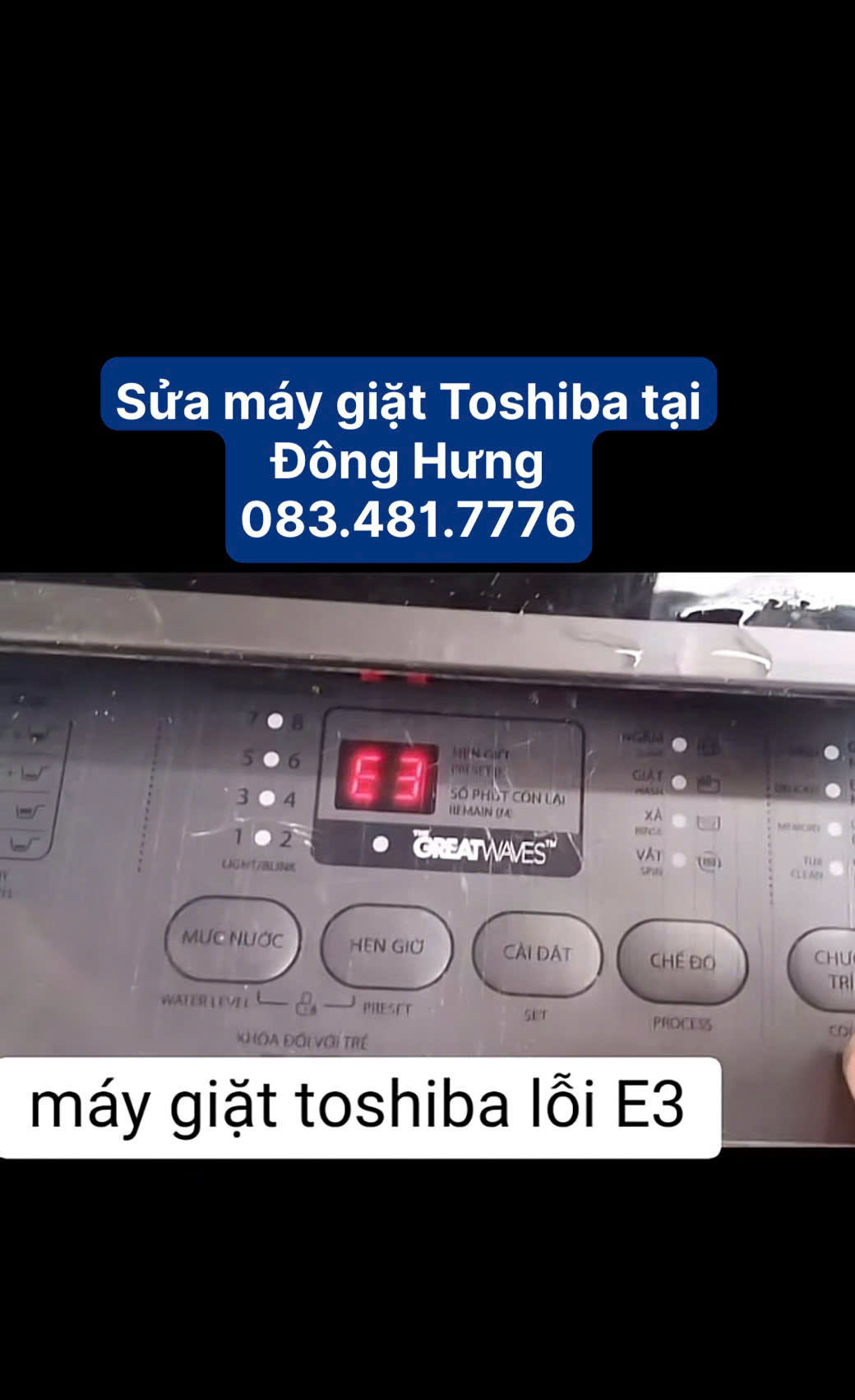 Sửa máy giặt Toshiba tại Đông Hưng uy tín, thợ đến nhanh 30 phút 3 Thợ sửa máy giặt Toshiba tại Đông Hưng