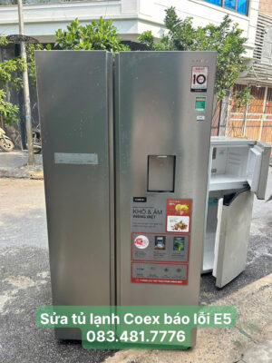 Tủ lạnh Coex báo lỗi E5 2 Sửa tủ lạnh Coex báo lỗi E5 - 083.481.7776
