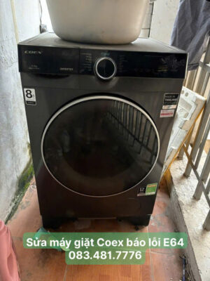 Máy giặt Coex báo lỗi E64 2 Sửa máy giặt Coex báo lỗi E64 - 083.481.7776
