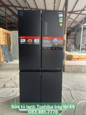 Sửa tủ lạnh Toshiba báo lỗi E5 - 083.481.7776