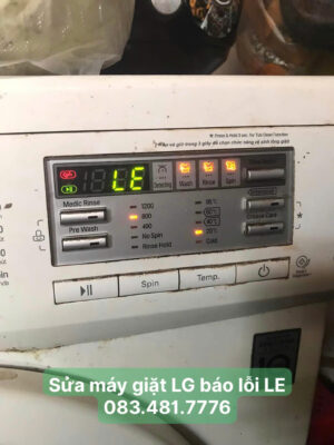 SỬa máy giặt LG báo lôi LE -083.481.7776