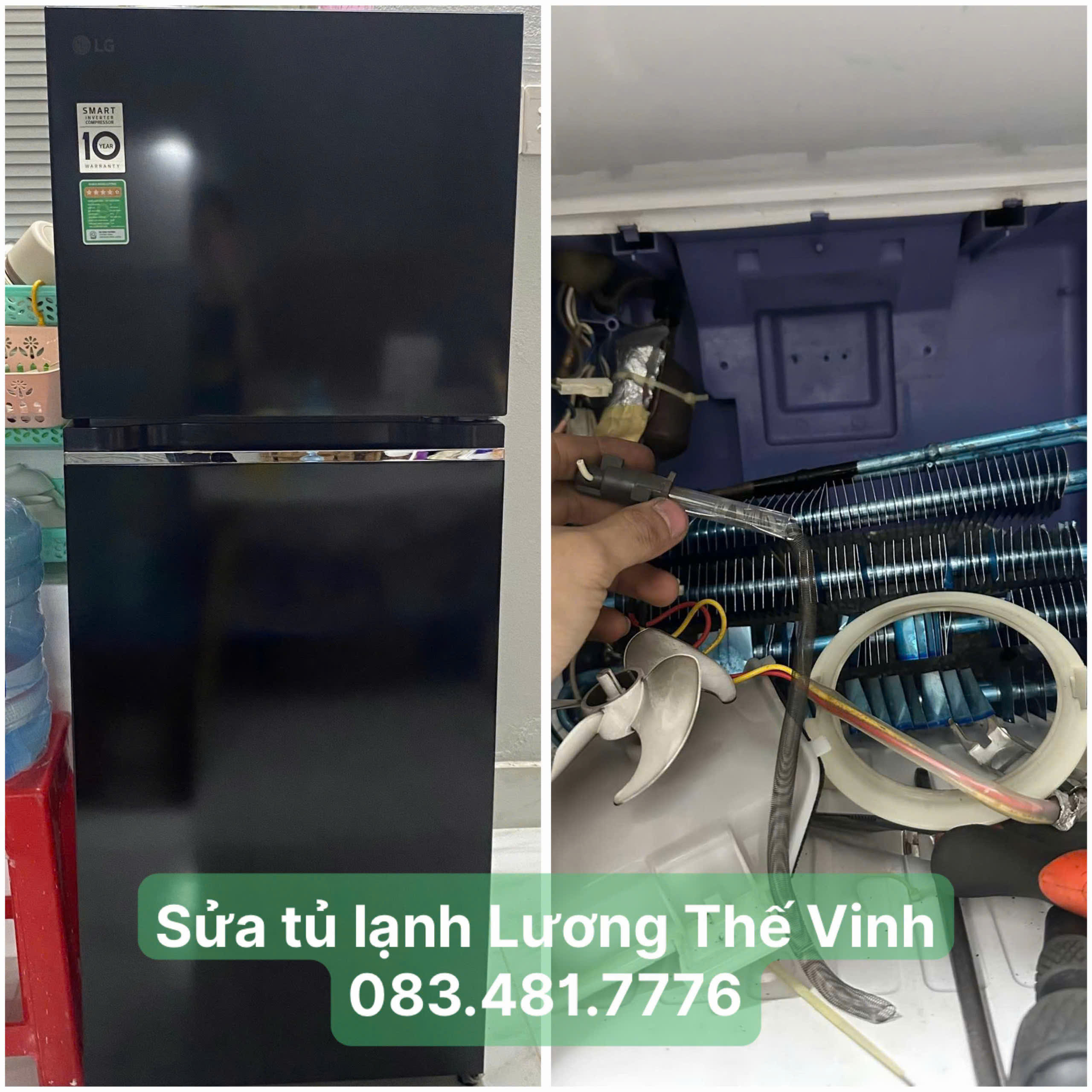 Thợ sửa tủ lạnh tại Lương Thế Vinh