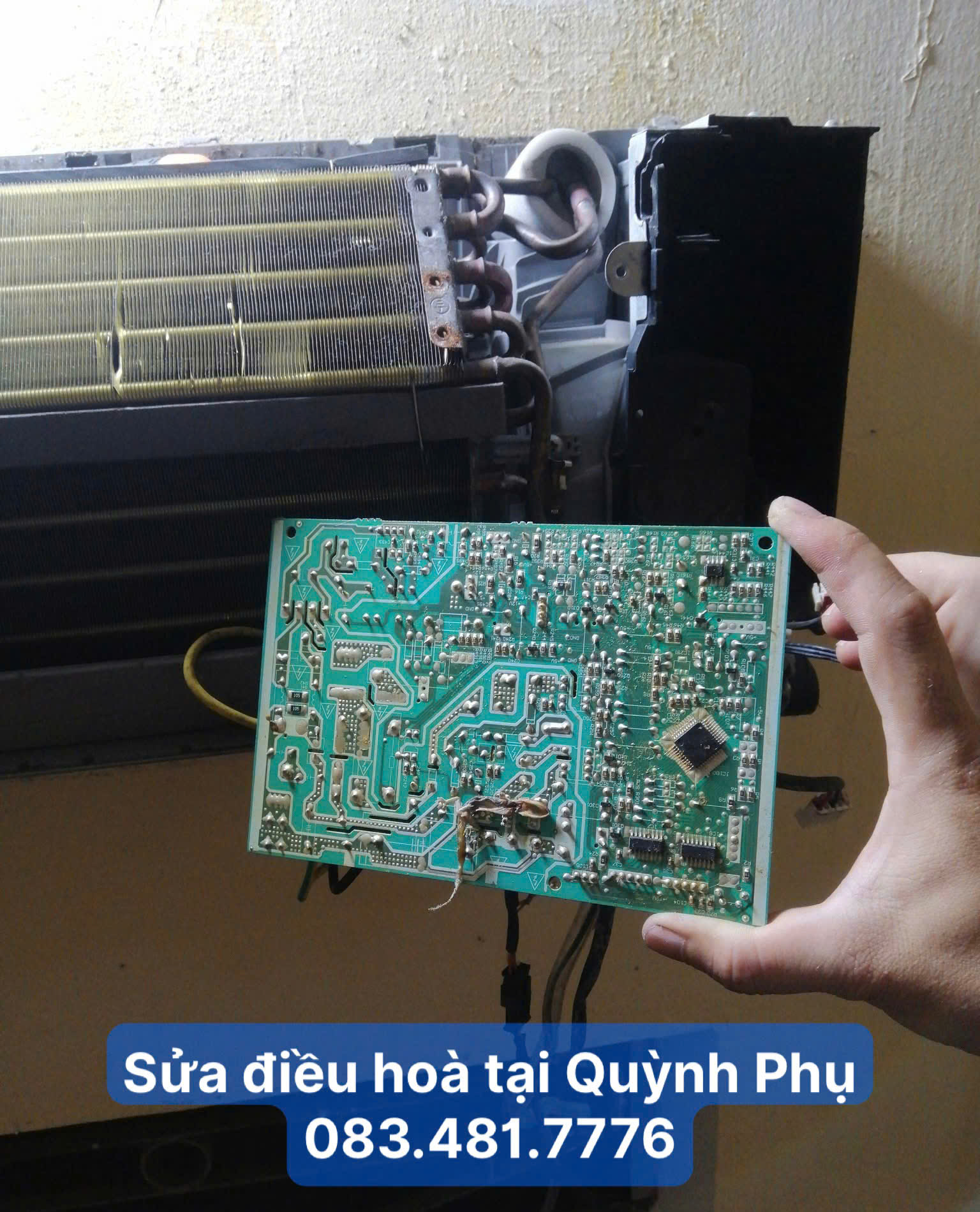 Sửa điều hòa tại Quỳnh Phụ chuyên nghiệp, sửa triệt để mọi lỗi 3 Thợ sửa điều hòa tại Quỳnh Phụ
