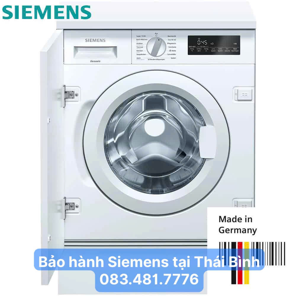 Bảo hành máy giặt Siemen tại Thái Bình 