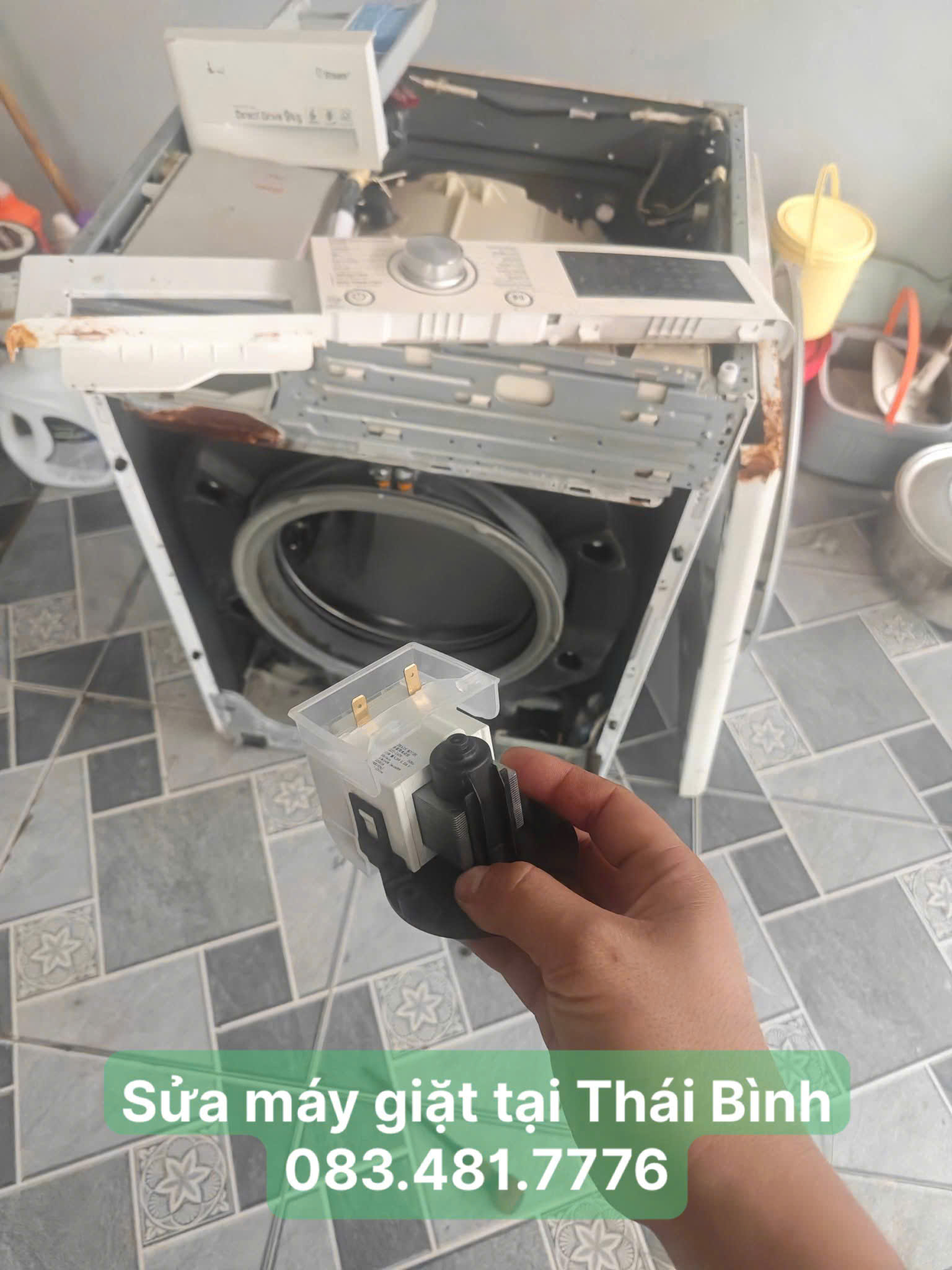 Sửa máy giặt tại Thái Bình uy tín