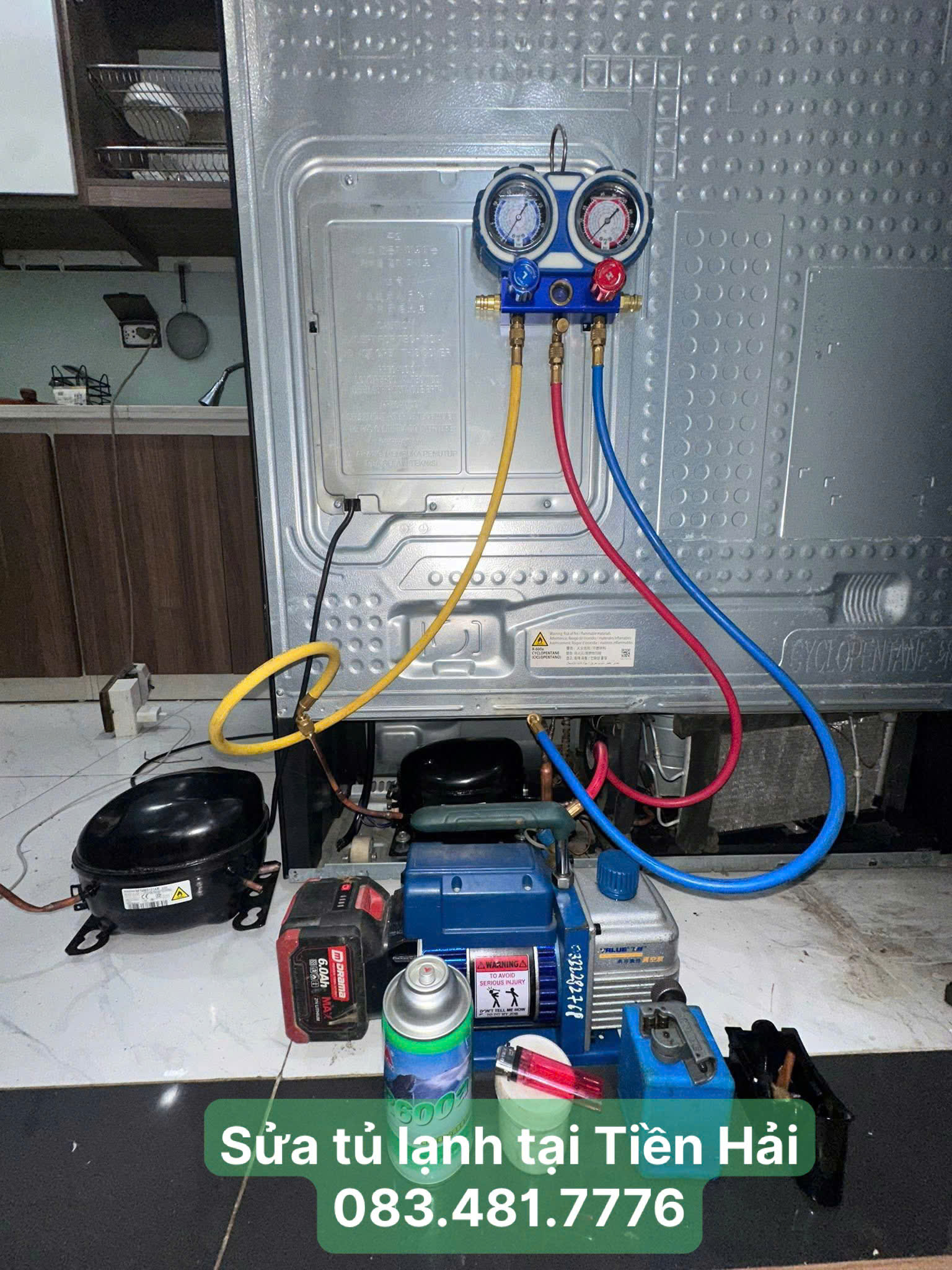 Sửa tủ lạnh tại Tiền Hải - 083.481.7776