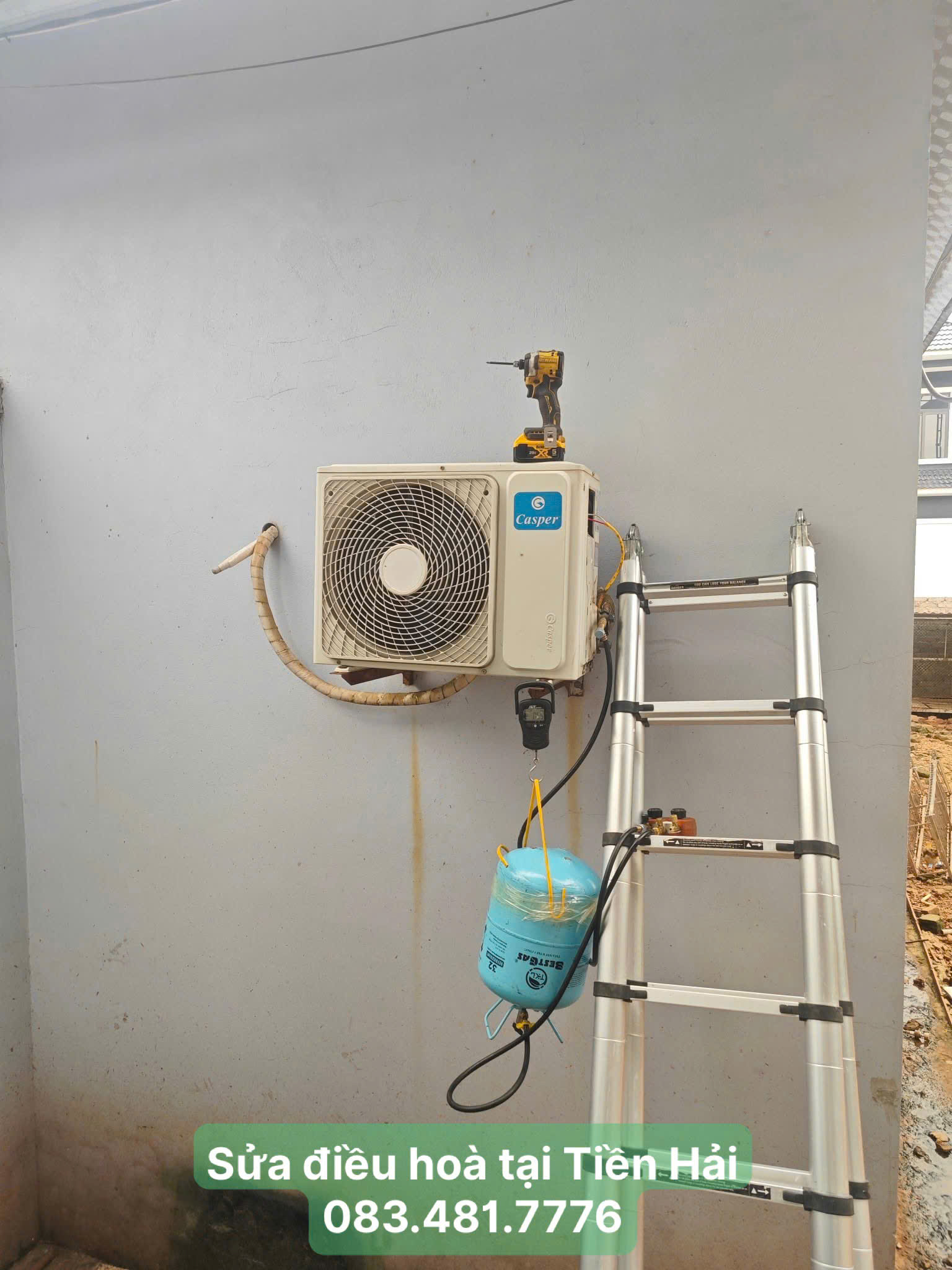 Sửa Điều Hòa Tại Tiền Hải Giá Rẻ, Thợ Giỏi, Có Mặt Nhanh 3 Thợ nạo gas điều hòa tại Tiền Hải