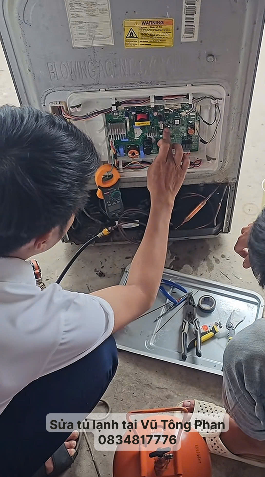 Thợ sửa tủ lạnh tại Vũ Tông Phan