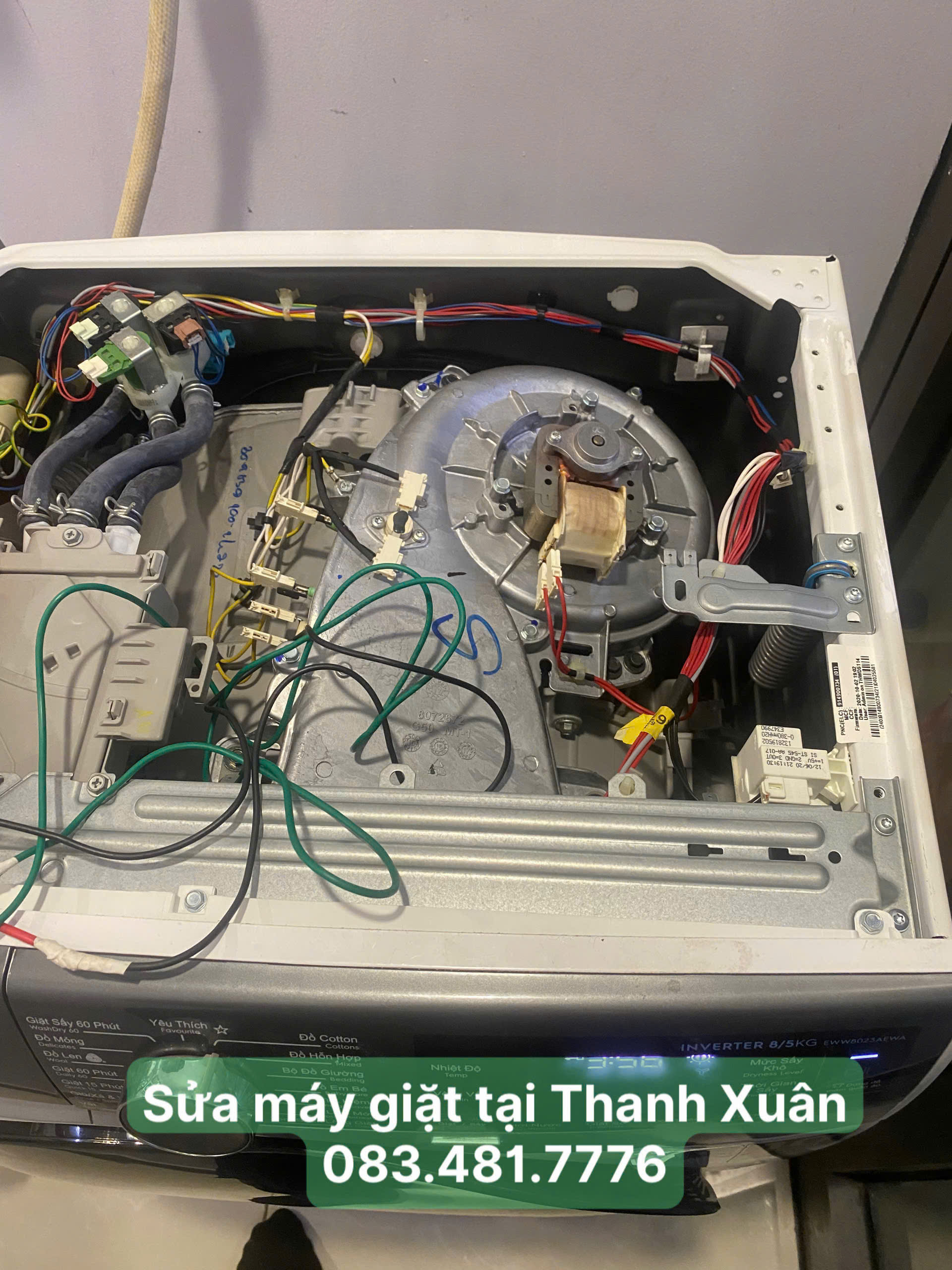 Thợ sửa máy giặt tại Thanh Xuân