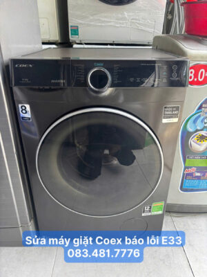 Máy giặt Coex báo lỗi E33 3 Sửa máy giặt Coex báo lỗi E33 - 083.481.7776