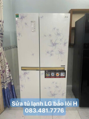 Sửa tủ lạnh LG báo lỗi H - 083.481.7776