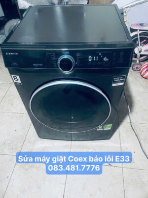 Máy giặt Coex báo lỗi E33 1 Sửa máy giặt Coex báo lỗi E33 - 083.481.7776
