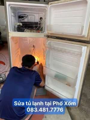 Sửa tủ lạnh tại Phố Xốm - 083.481.7776