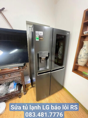 Sửa tủ lạnh LG báo lỗi RS - 083.481.7776