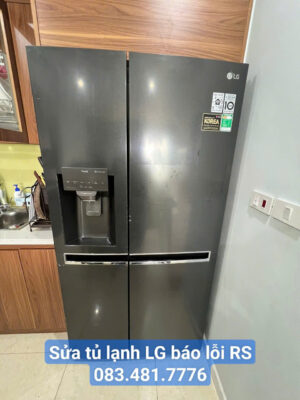 Sửa tủ lạnh LG báo lỗi RS - 083.481.7776