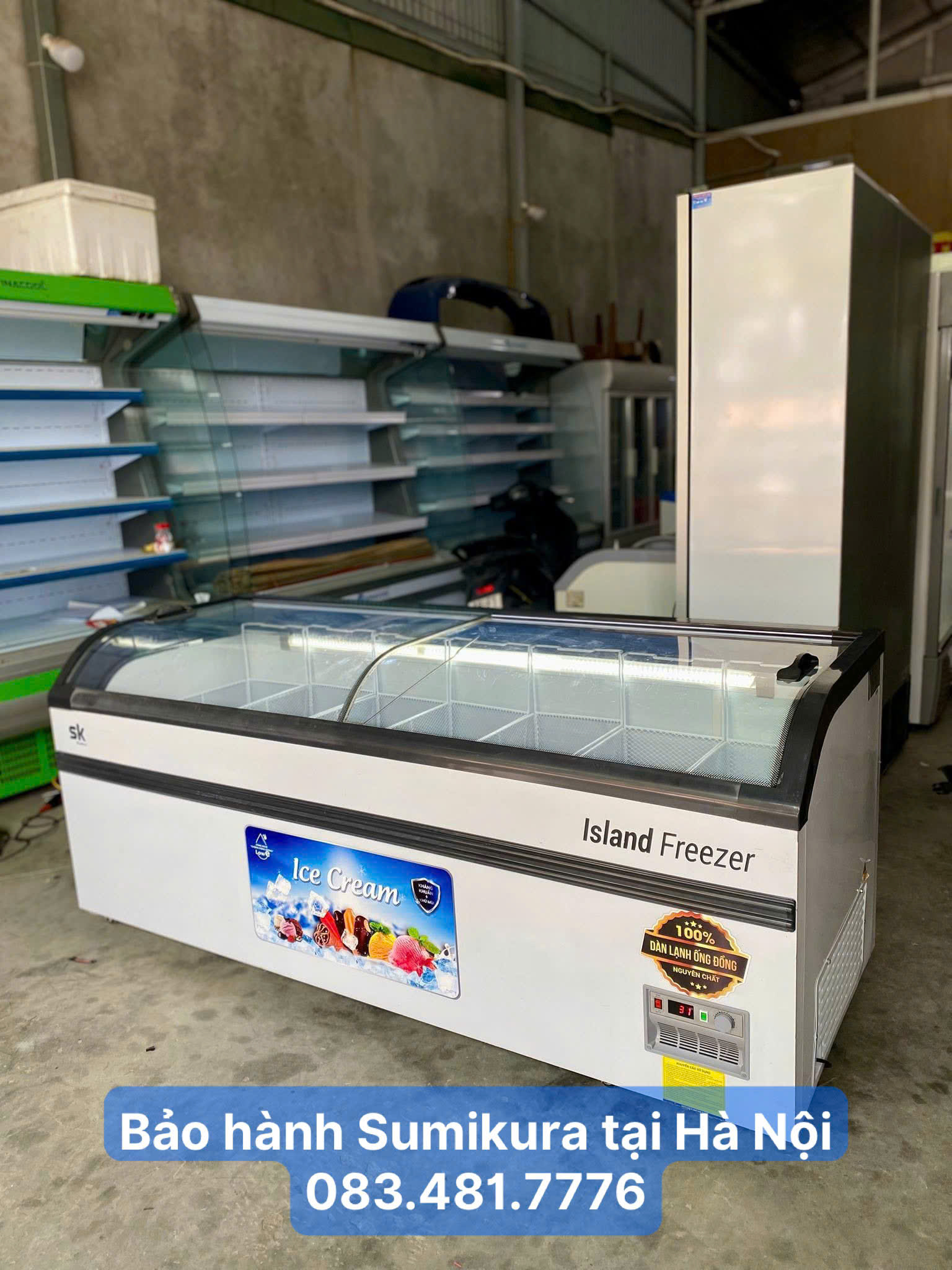 Bảo hành tủ đông Sumikura tại Hà Nội