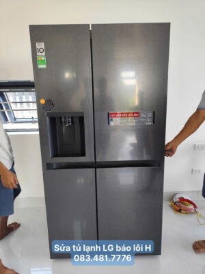 Tủ lạnh LG báo lỗi H 2 Sửa tủ lạnh LG báo lỗi H - 083.481.7776