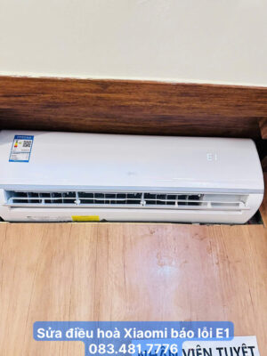Điều hòa Xiaomi báo lỗi E1 1 Sửa điều hòa Xiaomi báo lỗi E1 - 083.481.7776