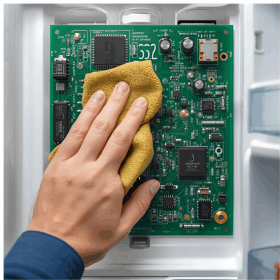 Cách vệ sinh tủ lạnh bị ngập nước