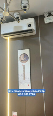 Điều hòa Xiaomi báo lỗi PA 2 Sửa điều hòa Xiaomi báo lỗi PA - 083.481.7776