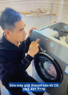 Sửa máy giặt Xiaomi báo lỗi CE - 083.481.7776