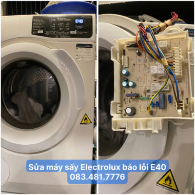 Máy sấy Electrolux báo lỗi E40 2 Sửa máy sấy Electrolux báo lỗi E40 - 083.481.7776
