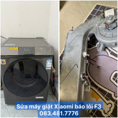 Máy giặt Xiaomi báo lỗi F3 1 Sửa máy sấy Xiaomi báo lỗi F3 - 083.481.7776
