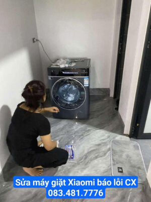Máy giặt Xiaomi báo lỗi CX 2 Sửa máy giặt Xiaomi báo lỗi CX - 083.481.7776
