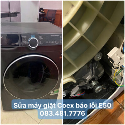 Máy giặt Coex báo lỗi E50 1 Máy giặt Coex báo lỗi E50 - 083.481.7776