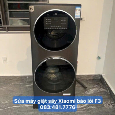 Sửa máy giặt sấy Xiaomi báo lỗi F3 - 083.481.7776