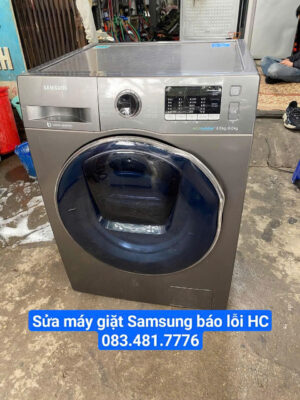 Sửa máy giặt Samsung báo lỗi HC - 083.481.7776