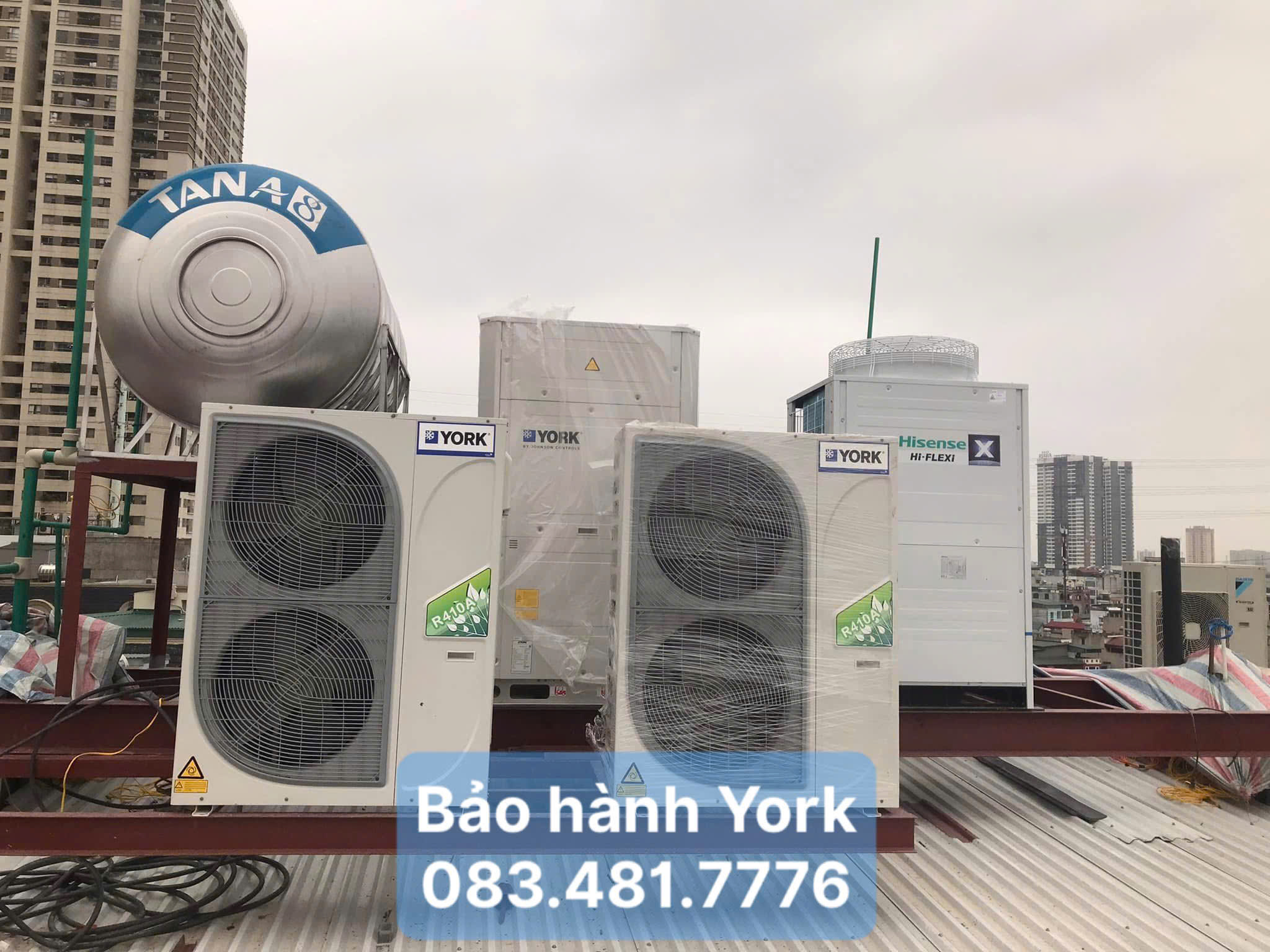 Bảo hành điều hòa York tại Hà Nội