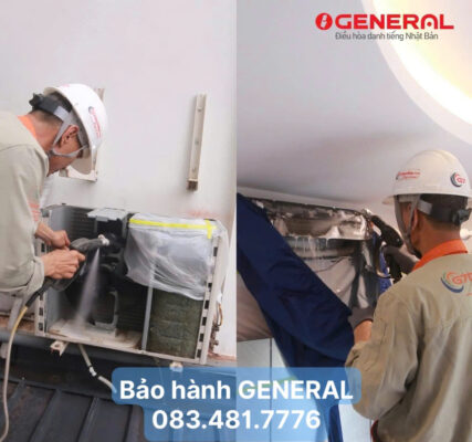 Bảo hành điều hòa General 3 Bảo hành điều hòa GENERAL - 083.481.7776