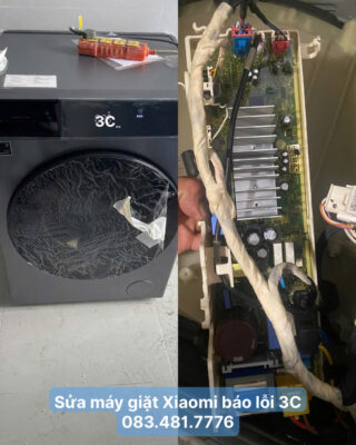 Máy giặt Xiaomi báo lỗi 3C 1 Sửa máy giặt Xiaomi báo lỗi 3C - 083.481.7776