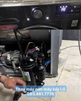 Sửa máy sấy bơm nhiệt LG tại Hà Nội 3 Sửa máy sấy bơm nhiệt LG tại Hà Nội - 083.481.7776