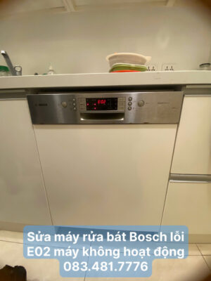 SỬa máy rửa bát Bosch không hoạt động tại Hà Nội - 083.481.7776