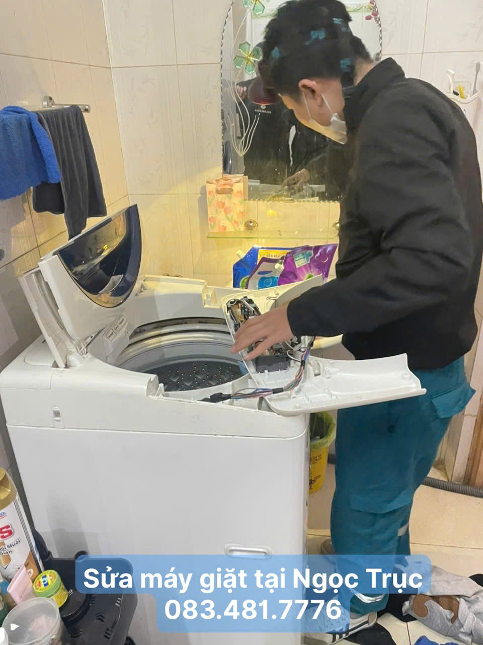 Sửa máy giặt tại Ngọc Trục 