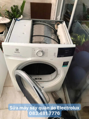 Sửa máy sấy quần áo Electrolux tại Hà Nội - 083.481.7776