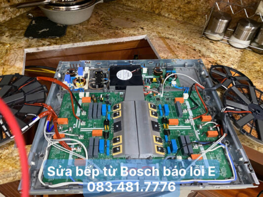 Sửa bếp từ Bosch báo lỗi E - 083.481.7776