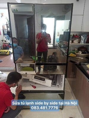 Sửa tủ lạnh side by side tại Hà Nội - 083.481.7776