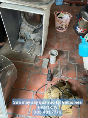 Sửa máy sấy quần áo tại Vinhomes Smart City