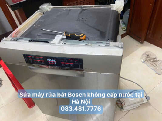 Sửa máy rửa bát Bosch không cấp nước tại Hà Nội - 083.481.7776