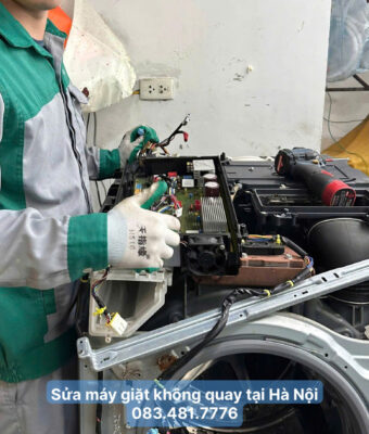 Sửa máy giặt không quay tại Hà Nội - 083.481.7776
