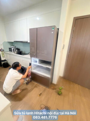 Sửa tủ lạnh Hitachi nội địa tại Hà Nội - 083.481.7776