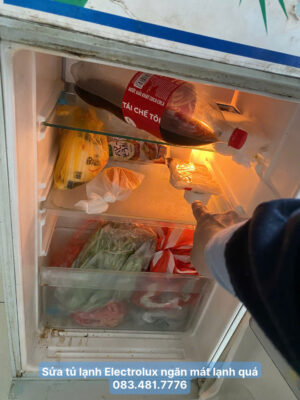 Tủ lạnh Electrolux ngăn mát lạnh quá 1 Sửa tủ lạnh Electrolux ngăn mát lạnh quá - 083.481.7776