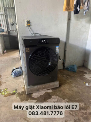 Sửa máy giặt Xiaomi báo lỗi E7 - 083.481.7776