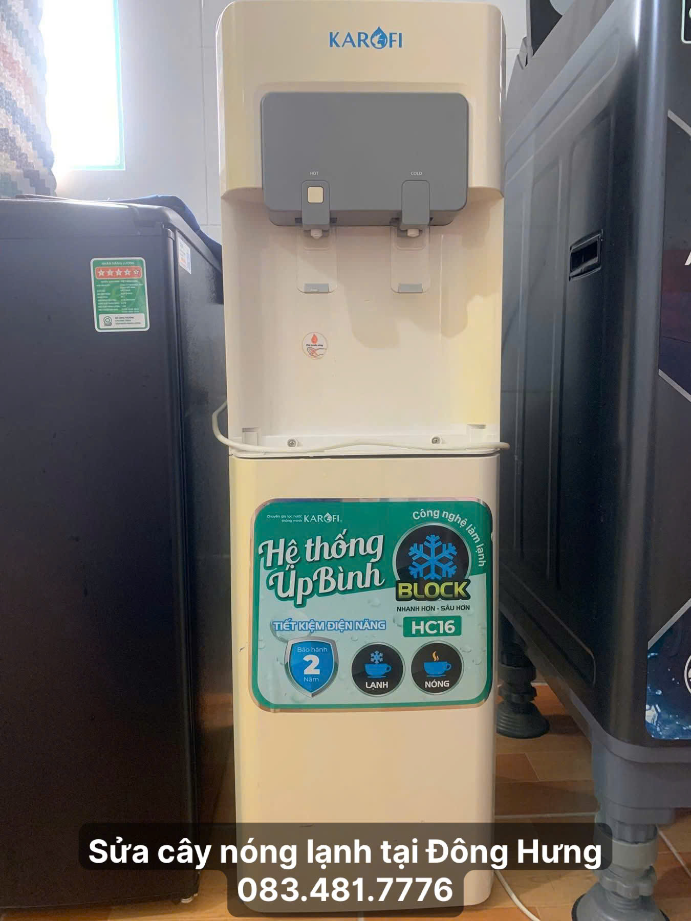 Thợ sửa cây nước nóng lạnh tại Đông Hưng
